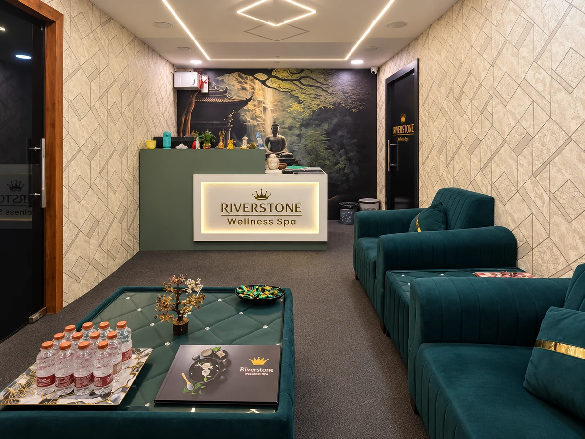 Lounge seating at Riverstone